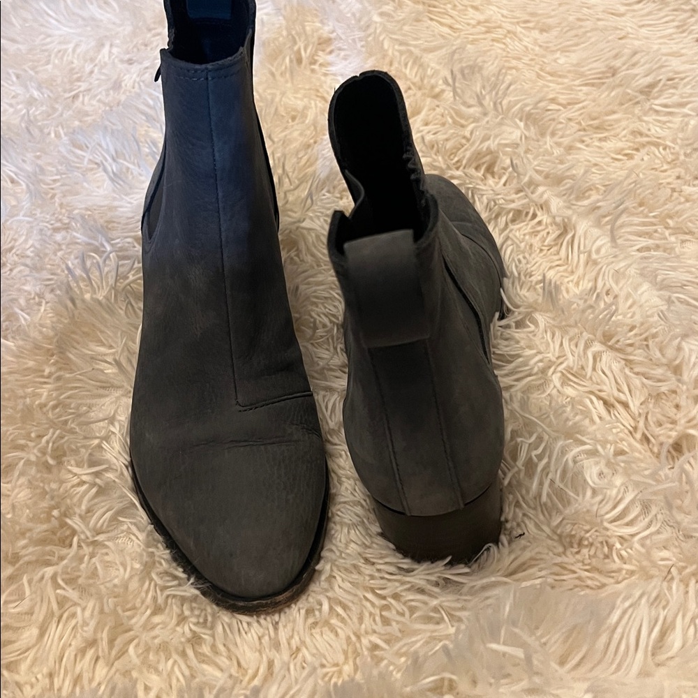 Rag & Bone Walker Suede Ankle Boots - Picture 4 of 8